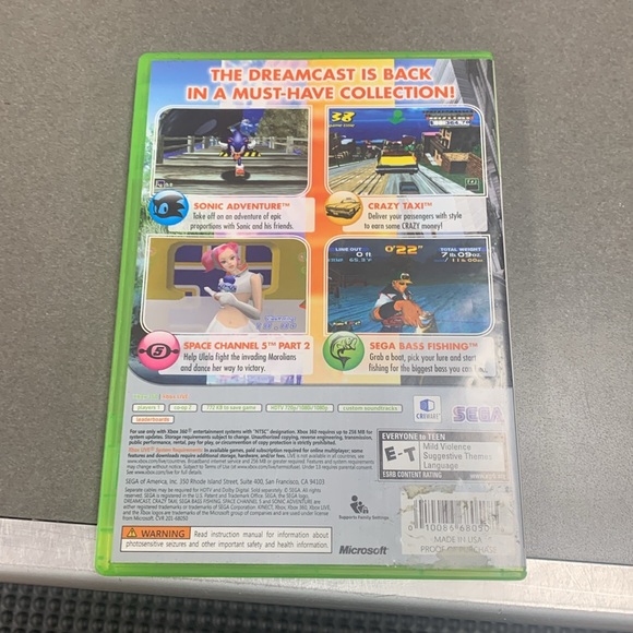 Sega Dreamcast Collection Video Game for Xbox 360 Complete in Box - Picture 2 of 16